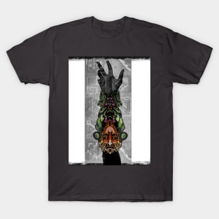 hand with ethnic tattoo, take it higher T-Shirt